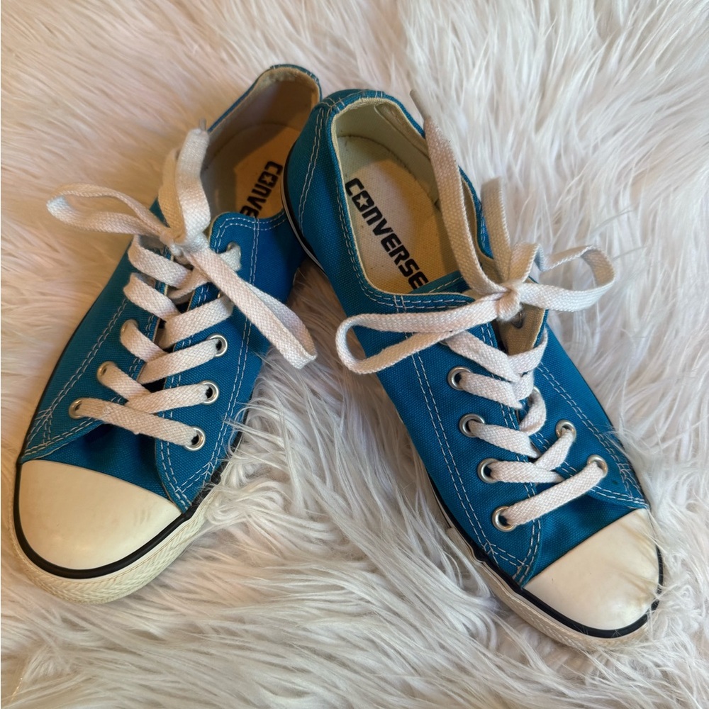 Converse Teal Sneakers